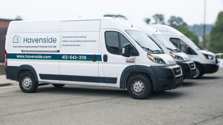 Havenside branded service van