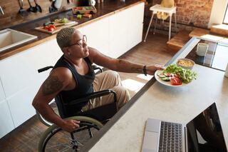 Havenside Accessible Cabinetry project example 2 in a kitchen