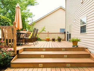 Havenside Deck Repair project example 2 in an exterior and curb