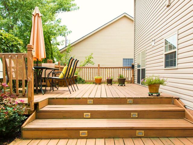 Havenside Deck Repair project example in an exterior and curb