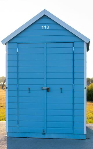 Havenside Outdoor Shed Assembly project example 3 in an exterior and curb