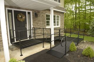 Aesthetic Integration option for Ramp Installation