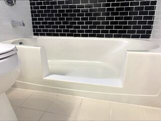 Havenside Shower Stall Conversion (CleanCut) project example 3 in a bathroom