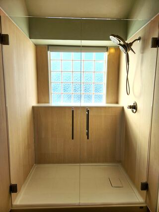 Wall Surrounds option for Tub to Shower Conversion