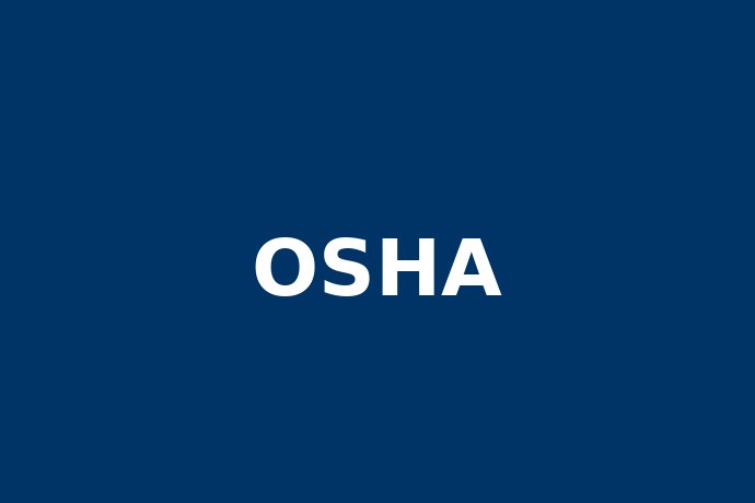 OSHA Occupational Safety and Health Administration logo